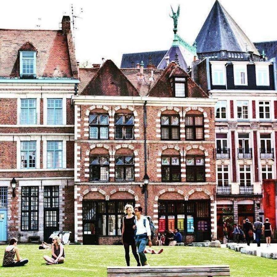 Appartement Design Hyper Centre Lille - Netflix Wifi Fibre - Parking Zewnętrze zdjęcie